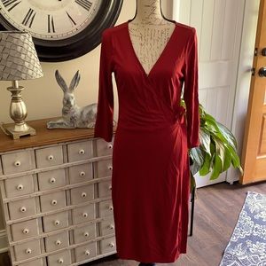 Ann Taylor wrap dress.